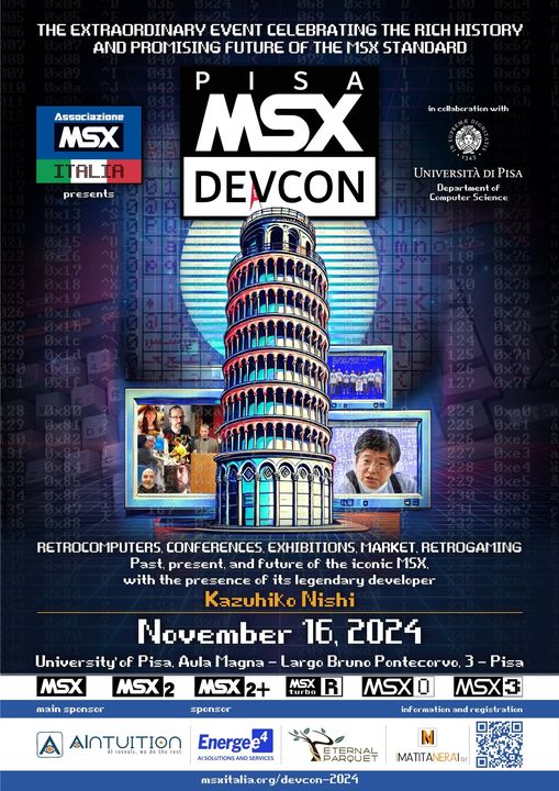 Associazione MSX Italia a brusaporto retrocomputer 2024