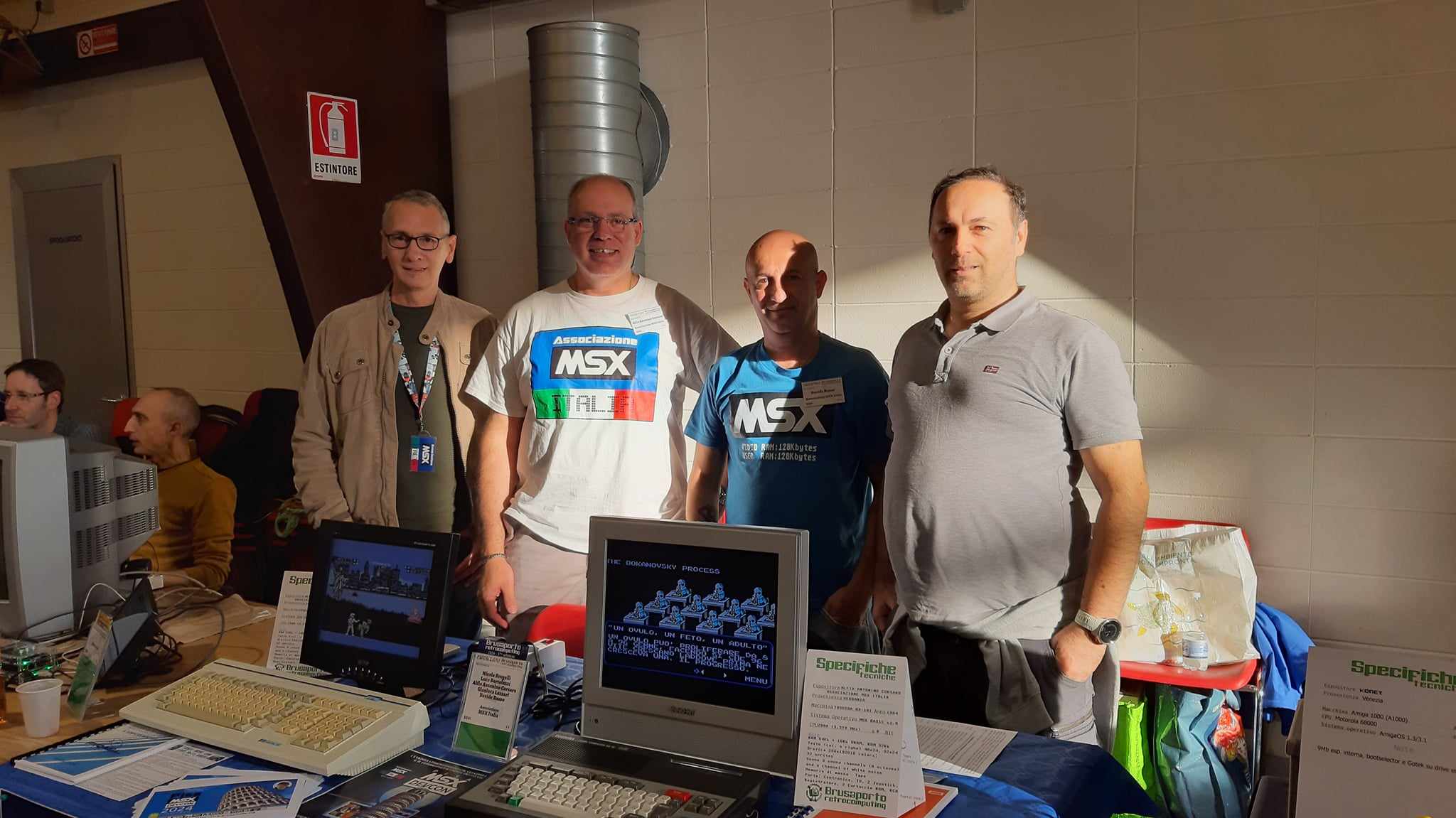 Associazione MSX Italia a brusaporto retrocomputer 2024