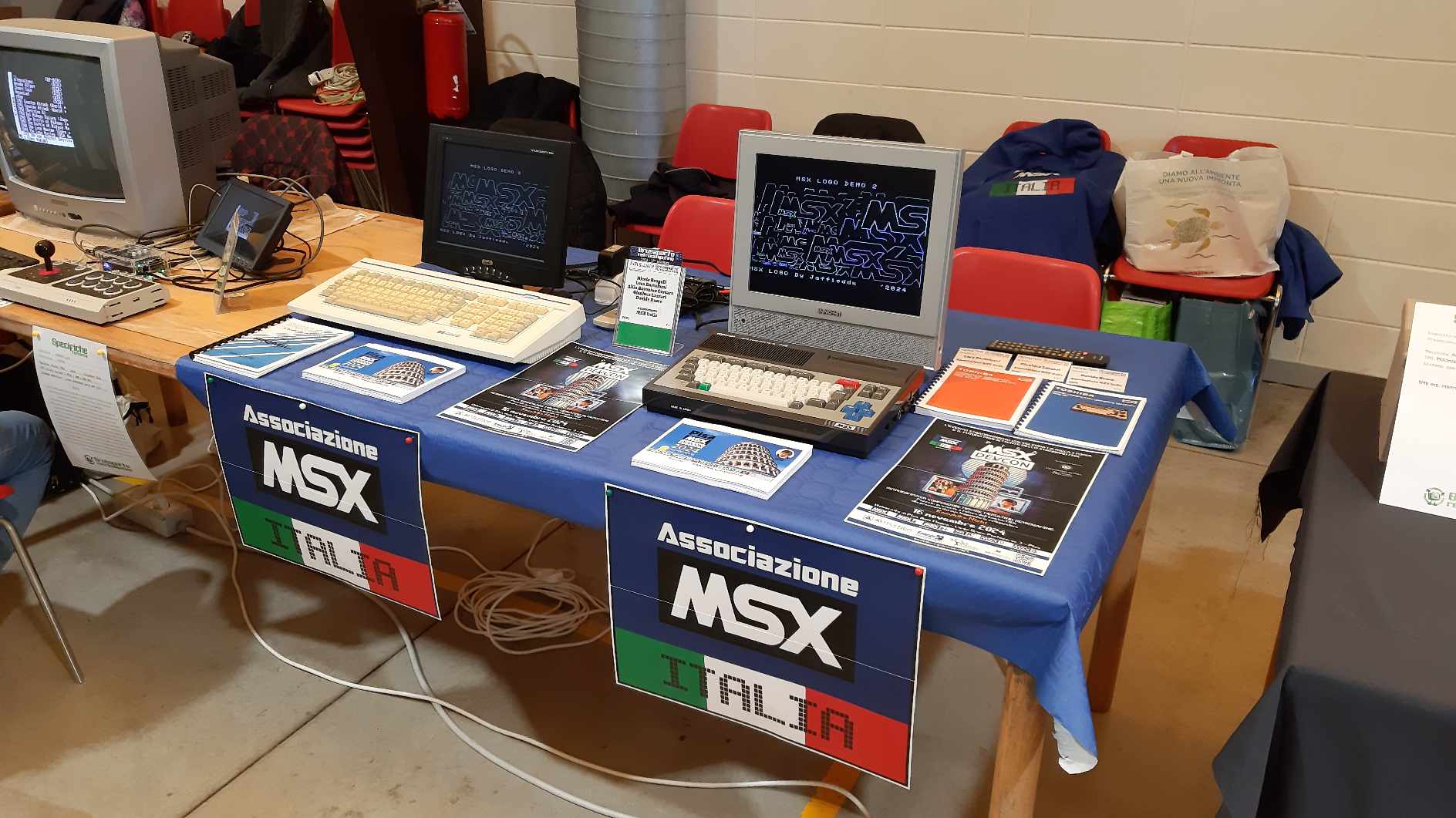 Associazione MSX Italia a brusaporto retrocomputer 2024