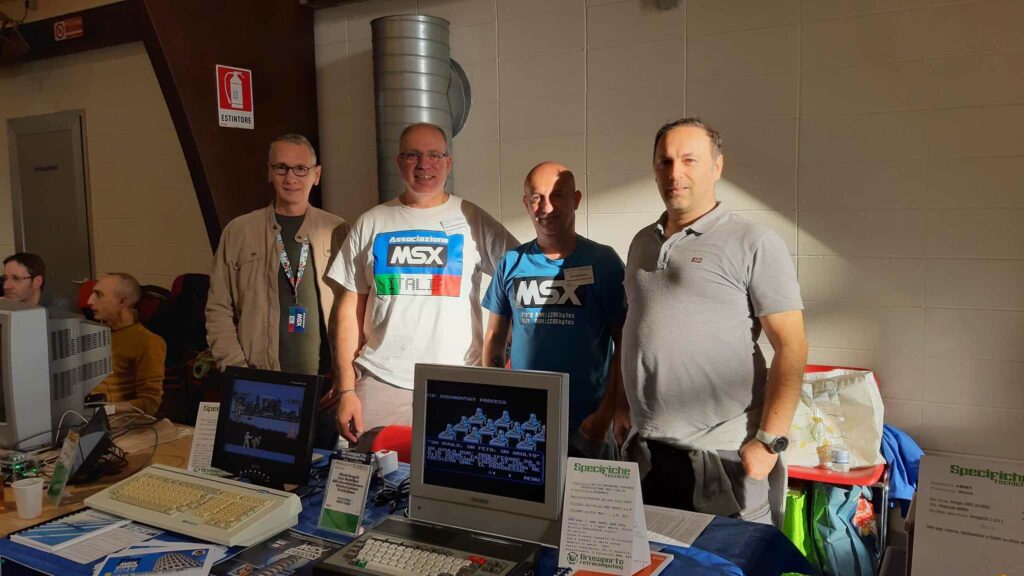 Associazione MSX Italia a brusaporto retrocomputer 2024